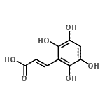 CAS#: 727422-52-8， (2E)-3-(2,3,5,6-Tetrahydroxyphenyl)acrylic acid
