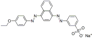 CAS#: 72765-52-7， Sodium 3-[[4-[(4-Ethoxyphenyl)Azo]-1-Naphthyl]Azo]Benzenesulphonate