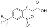 structure of CAS# 728-56-3, 2-[[2-Nitro-4-(Trifluoromethyl)Phenyl]Thio]-Acetic Acid;2-Nitro-4-(Trifluoromethyl)Phenylthioglycollic Acid 98%;2-{[2-Nitro-4-(Trifluoromethyl)Phenyl]Thio}Acetic Acid;2-Nitro-4-(Trifluoromethyl)Phenylthioglycollicacid98%