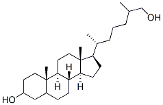 CAS#: 72843-39-1， (3R,5R,8R,9S,10S,13R,14S,17R)-17-[(2R)-7-Hydroxy-6-Methylheptan-2-Yl]-10,13-Dimethyl-2,3,4,5,6,7,8,9,11,12,14,15,16,17-Tetradecahydro-1H-Cyclopenta[a]Phenanthren-3-Ol