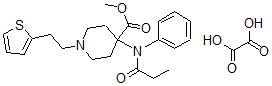 CAS#: 73005-06-8， Thiofentanil Oxalate