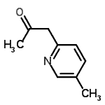 CAS#: 73010-36-3， 1-(5-Methyl-2-pyridinyl)acetone