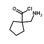 CAS#: 730233-99-5， 1-(Aminomethyl)cyclopentanecarbonyl chloride