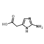 CAS#: 73086-08-5， (2-Amino-1H-imidazol-4-yl)acetic acid