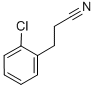structure of CAS# 7315-17-5, 2-Chloro-Benzenepropanenitrile;Benzenepropanenitrile, 2-Chloro-;3-(2-CHLOROPHENYL)PROPIONITRILE;2-CHLOROHYDROCINNAMONITRILE
