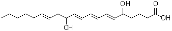 CAS#: 73151-67-4， (6E,8E,10E,14E)-5,12-Dihydroxy-6,8,10,14-icosatetraenoic acid