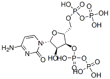 CAS 登录号：73205-34-2， [(2R,3S,4R,5R)-5-(4-氨基-2-氧代嘧啶-1-基)-4-羟基-2-[(羟基-膦酰氧基磷酰)氧基甲基]四氢呋喃-3-基]膦酰氢磷酸酯