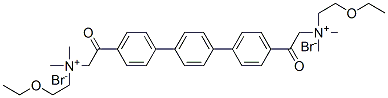 CAS#: 73206-30-1， 2-Ethoxyethyl-[2-[4-[4-[4-[2-(2-Ethoxyethyl-Dimethylazaniumyl)Acetyl]Phenyl]Phenyl]Phenyl]-2-Oxoethyl]-Dimethylazanium Dibromide
