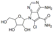 CAS#: 73210-49-8， 4-Amino-6-Chloro-7-[3,4-Dihydroxy-5-(Hydroxymethyl)Oxolan-2-Yl]Pyrrolo[5,4-d]Pyrimidine-5-Carboxamide