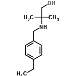 CAS#: 732304-79-9， 2-[(4-Ethylbenzyl)amino]-2-methyl-1-propanol