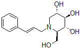 CAS#: 73243-68-2， N-(3-Phenyl-2-Propenyl)-1-Deoxynojirimycin