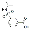 CAS 登录号：7326-76-3， 3-[(仲-丁基氨基)磺酰基]苯甲酸