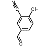 CAS#: 73289-79-9， 5-Formyl-2-hydroxybenzonitrile