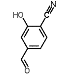 CAS#: 73289-83-5， 4-Formyl-2-hydroxybenzonitrile