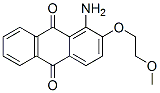 CAS 登录号：73297-06-0， (4aR,9aR)-5-氨基-6-(2-甲氧基乙氧基)-4a,9a-二氢蒽-9,10-二酮