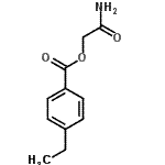 CAS#: 733019-48-2， 2-Amino-2-oxoethyl 4-ethylbenzoate