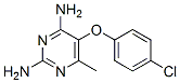 CAS 登录号：7331-19-3， 5-(4-氯苯氧基)-6-甲基嘧啶-2,4-二胺