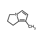 CAS#: 7331-59-1， 7-Methyl-2,3-dihydro-1H-pyrrolizine
