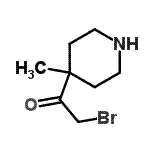 CAS#: 733683-53-9， 2-Bromo-1-(4-methyl-4-piperidinyl)ethanone
