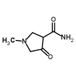 CAS#: 733804-80-3， 1-Methyl-4-oxo-3-pyrrolidinecarboxamide