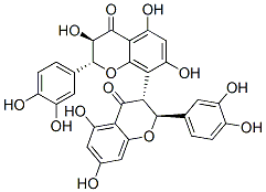 CAS#: 73428-17-8， (2R,3R)-2-(3,4-Dihydroxyphenyl)-8-[(2S,3R)-2-(3,4-Dihydroxyphenyl)-5,7-Dihydroxy-4-Oxochroman-3-Yl]-3,5,7-Trihydroxychroman-4-One