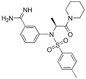 CAS#: 73438-63-8， 3-[2-[(4-Methylphenyl)Sulfonylamino]-3-Oxo-3-Piperidin-1-Ylpropyl]Benzenecarboximidamide
