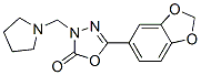 CAS#: 73484-54-5， 5-(1,3-Benzodioxol-5-Yl)-3-(Pyrrolidin-1-Ylmethyl)-1,3,4-Oxadiazol-2-One