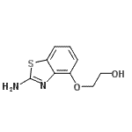 CAS#: 73533-00-3， 2-[(2-Amino-1,3-benzothiazol-4-yl)oxy]ethanol