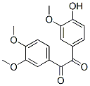 CAS 登录号：7356-79-8， 1-(3,4-二甲氧基苯基)-2-(4-羟基-3-甲氧基-苯基)乙烷-1,2-二酮