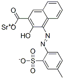 CAS#: 73612-29-0， Strontium (4Z)-4-[(4-Methyl-2-Sulfonatophenyl)Hydrazinylidene]-3-Oxonaphthalene-2-Carboxylate