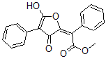 CAS 登录号：73622-57-8， 2-(5-羟基-3-氧代-4-苯基呋喃-2-亚基)-2-苯乙酸甲酯