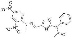 CAS#: 73623-39-9， N-[4-[(E)-[(2,4-Dinitrophenyl)Hydrazinylidene]Methyl]-1,3-Thiazol-2-Yl]-N-Phenylacetamide