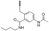 CAS#: 73664-65-0， 5-Acetamido-N-Butyl-2-Prop-2-Ynylbenzamide