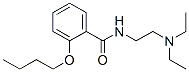 CAS 登录号：73664-71-8， 2-丁氧基-N-(2-二乙基氨基乙基)苯甲酰胺