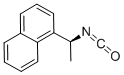 structure of CAS# 73671-79-1, (S)-(+)-1-(1-Naphthyl)Ethyl Isocyanate