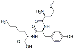 CAS#: 73674-95-0， (2S)-6-Amino-2-[[(2S)-2-[[(2S)-2-Amino-4-Methylsulfanylbutanoyl]Amino]-3-(4-Hydroxyphenyl)Propanoyl]Amino]Hexanoic Acid