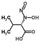 CAS#: 736885-58-8， (2S)-2-[Hydroxy(nitroso)amino]-3-methylbutanoic acid