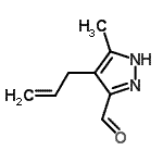 CAS#: 737805-63-9， 4-Allyl-5-methyl-1H-pyrazole-3-carbaldehyde