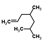 CAS#: 7379-69-3， 4,6-Dimethyl-1-heptene