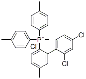 CAS#: 73790-42-8， (2,4-Dichlorophenyl)Methyl-Tris(4-Methylphenyl)Phosphanium Chloride