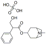 structure of CAS# 73791-47-6, Atropine Sulfate;(8-Methyl-8-Azabicyclo[3.2.1]Octan-3-Yl) 3-Hydroxy-2-Phenyl-Propanoate;Sulfuric Acid;Dihydrate;3-Hydroxy-2-Phenylpropanoic Acid (8-Methyl-8-Azabicyclo[3.2.1]Octan-3-Yl) Ester;Sulfuric Acid;Dihydrate;3-Hydroxy-2-Phenyl-Propionic Acid (8-Methyl-8-Azabicyclo[3.2.1]Octan-3-Yl) Ester;Sulfuric Acid;Dihydrate