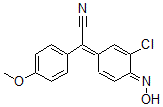 CAS#: 73806-33-4， alpha-(4-Hydroxyimino-3-Chloro-2,5-Cyclohexadien-1-Ylidene)-4-Methoxybenzeneacetonitrile
