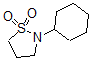 CAS#: 73825-52-2， 2-Cyclohexyl-1,2-Thiazolidine 1,1-Dioxide