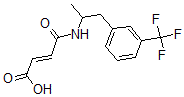 CAS#: 73826-13-8， (E)-4-Oxo-4-[1-[3-(Trifluoromethyl)Phenyl]Propan-2-Ylamino]But-2-Enoic Acid