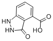 结构式 CAS# 7384-17-0, 2,3-二氢-3-氧代-1H-吲唑-4-羧酸