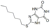 CAS#: 73840-30-9， 8-Heptylsulfanyl-3,7-Dihydropurine-2,6-Dione