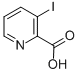 structure of CAS# 73841-32-4, 3-Iodo-2-Pyridinecarboxylic Acid;3-Iodopyridine-2-Carboxylic Acid;3-Iodopicolinic Acid