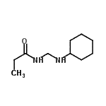 CAS#: 738525-98-9， N-[(Cyclohexylamino)methyl]propanamide
