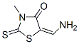 CAS#: 73855-56-8， (5E)-5-(Aminomethylidene)-3-Methyl-2-Sulfanylidene-1,3-Thiazolidin-4-One
