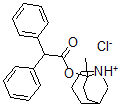 CAS#: 73855-73-9， (8-Methyl-1-Azoniabicyclo[3.3.1]Nonan-8-Yl) 2,2-Diphenylacetate Chloride